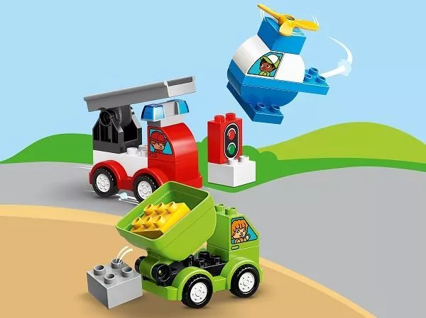 Обзор на конструктор LEGO DUPLO 10886 Мои первые машинки
