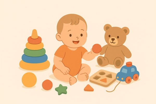 ТОП-10 лучших игрушек для ребёнка в 1 год - развивающие игрушки 2026